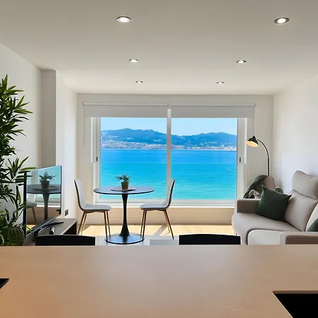 Holibai, Meiga, Apto Moderno, Vistas Al Mar Y Playa Cerca, Baiona