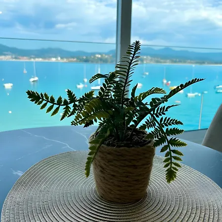 Holibai, Meiga, Apto Moderno, Vistas Al Mar Y Playa Cerca, Apartamento Baiona