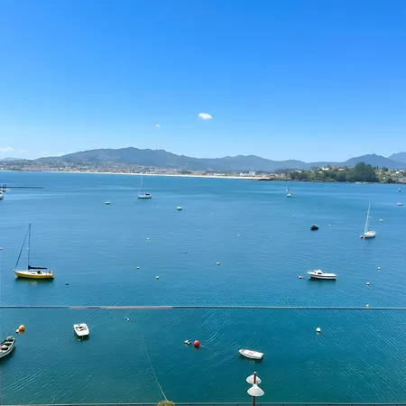 Holibai, Meiga, Apto Moderno, Vistas Al Mar Y Playa Cerca,