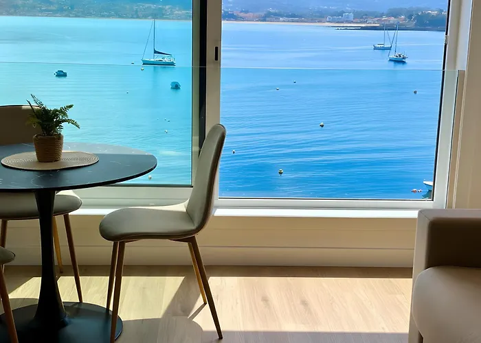 Holibai, Meiga, Apto Moderno, Vistas Al Mar Y Playa Cerca, Appartamento *