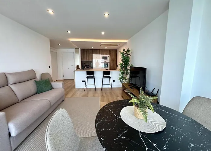 Appartamento Holibai, Meiga, Apto Moderno, Vistas Al Mar Y Playa Cerca, Baiona