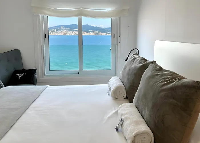 Holibai, Meiga, Apto Moderno, Vistas Al Mar Y Playa Cerca, Appartamento *