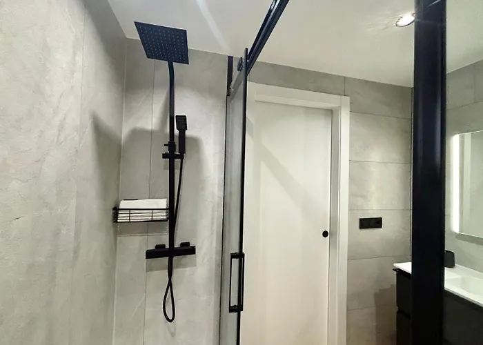 Holibai, Meiga, Apto Moderno, Vistas Al Mar Y Playa Cerca, Appartamento